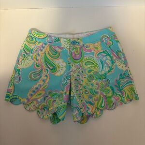 Lilly Pulitzer Buttercup Shorts,NWOT, size 00